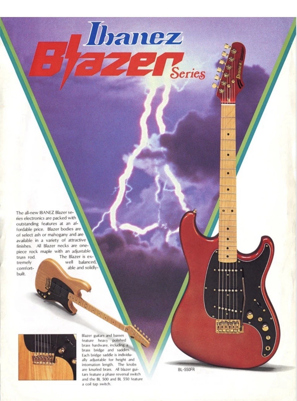 Ibanez Blazer Series 1980s Vintage Electric Guitar New Strings, Tested See Clip