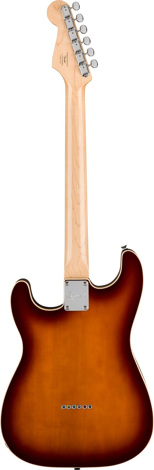 Squier Paranormal Custom Nashville Strat, Laurel FB, Chocolate 2-Color Sunburst
