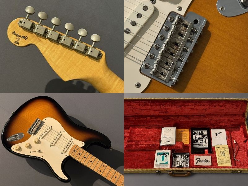 Fender Custom Shop 1954 Stratocaster 2Tone Sunburst 1997 3.29Kg Flame Maple Neck