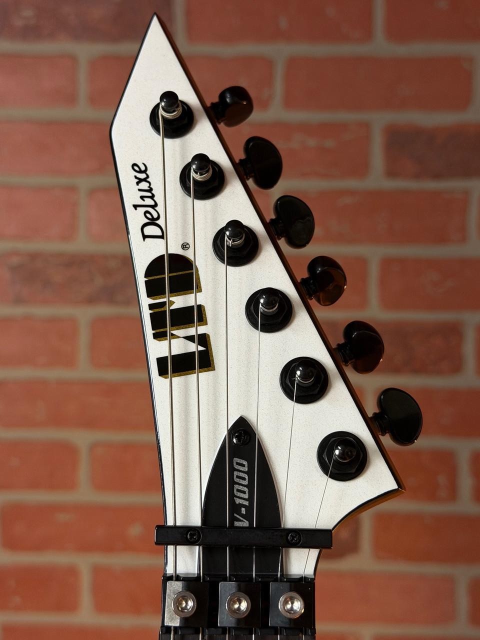 ESP LTD Deluxe MV-1000 Electric Guitar – Pearl White