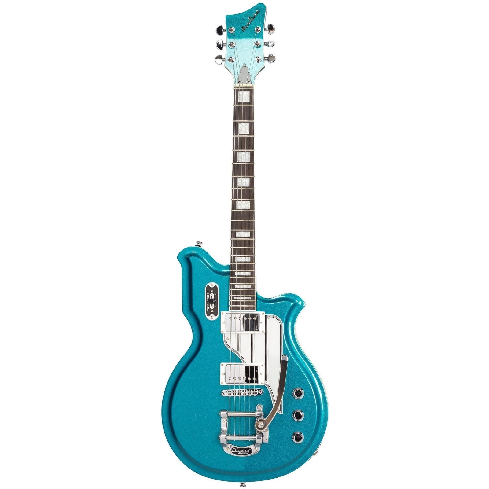 Airline Guitars MAP DLX Metallic Blue