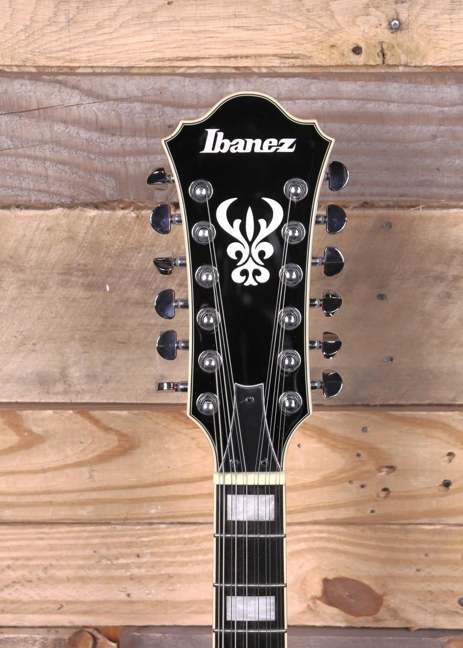 Ibanez AS7312 12-String Semi-Hollowbody Guitar Transparent Cherry Red