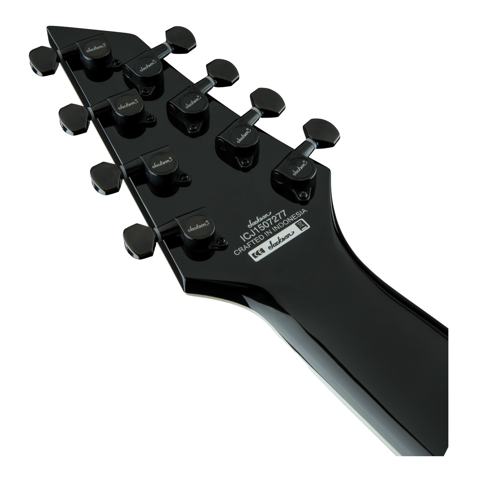 Jackson X Series Soloist Arch Top SLAT8 8-String Multiscale – Gloss Black