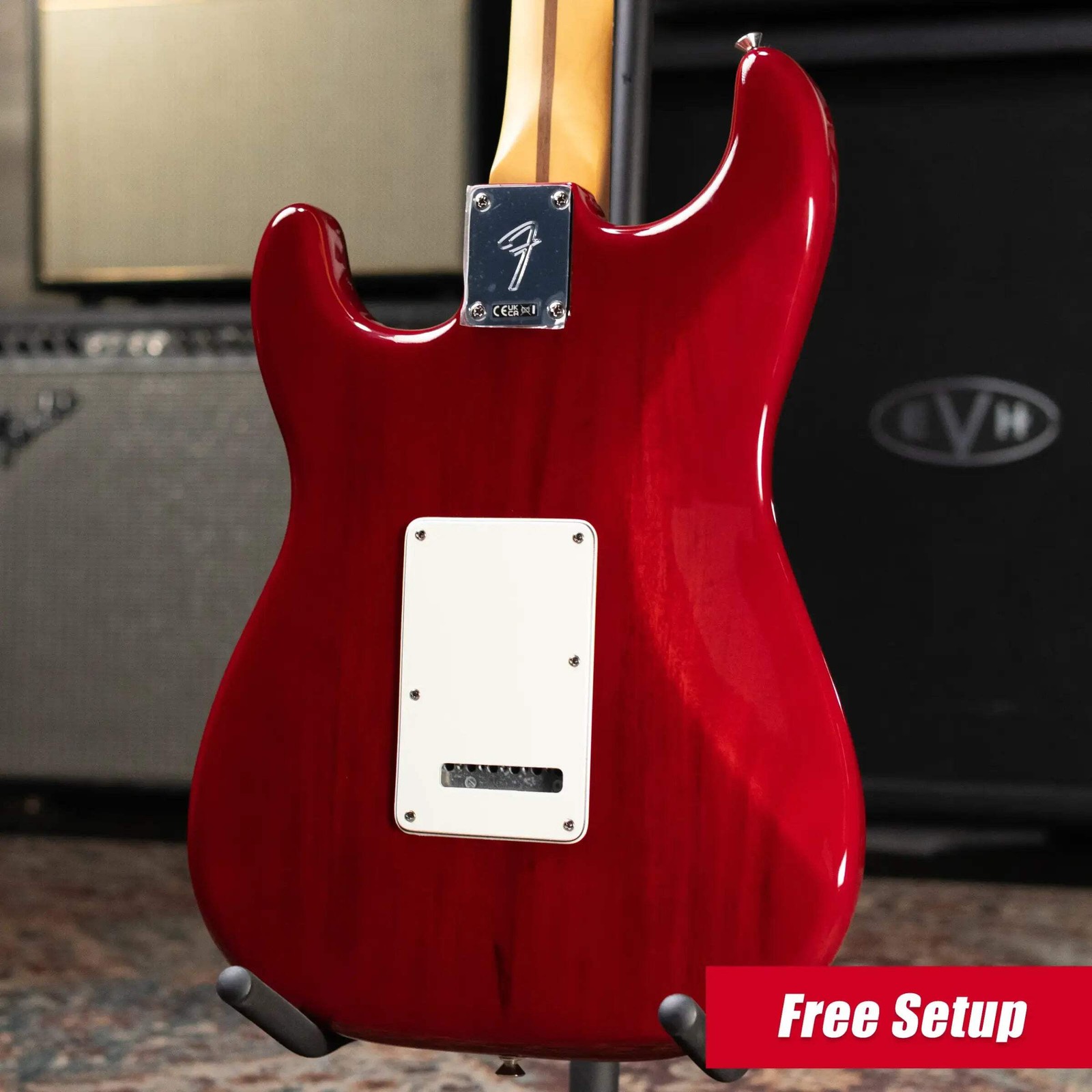 Fender Player II Stratocaster Electric Guitar – Transparent Cherry Burst
