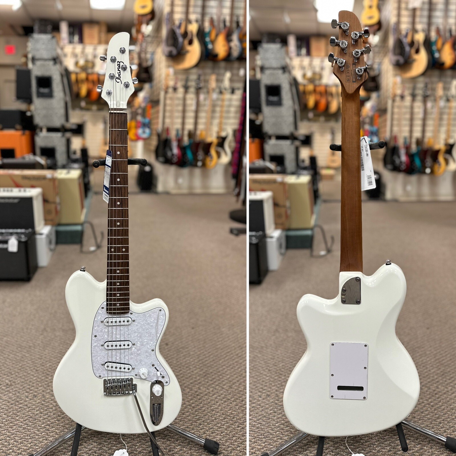 Ibanez Ichika Signature ICHI00 Talman Electric Guitar – Vintage White