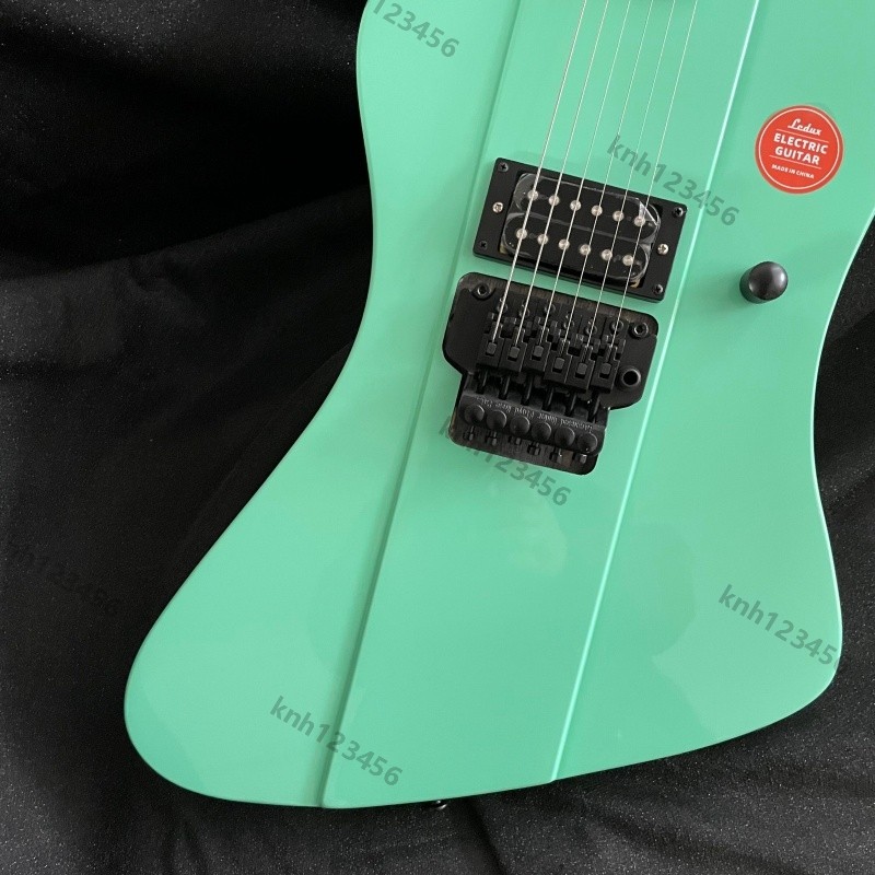 Electric Guitar Solid Body Stainless Rounded Fret Edge US Shipping C Shape Neck