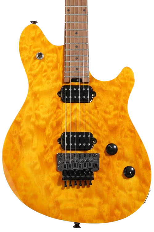 EVH Wolfgang Standard QM – Trans Amber