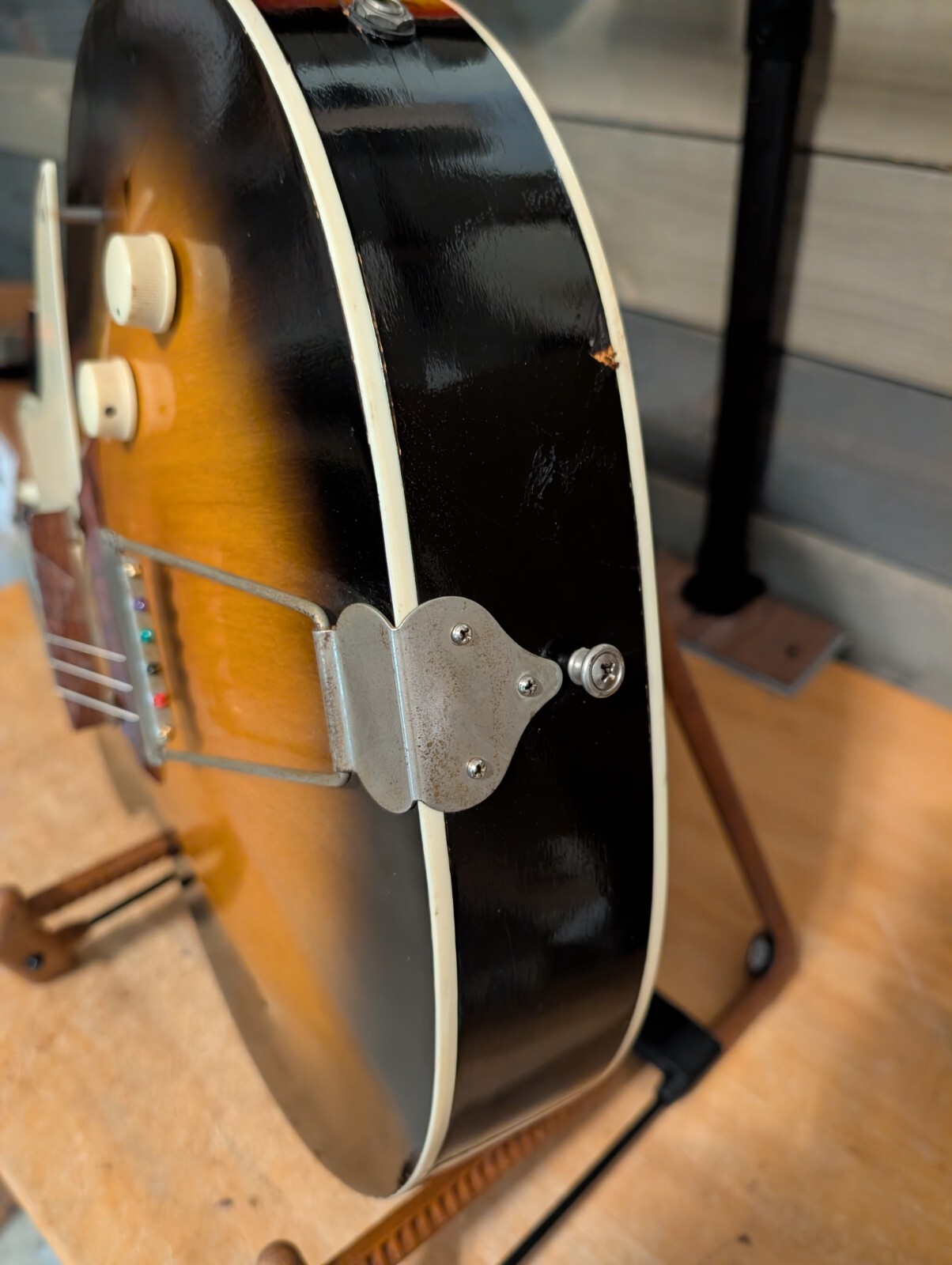 1962 Supro Ranchero Archtop Electric Guitar Sunburst Excellent Original Player