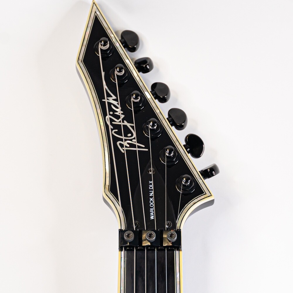 B.C. Rich Warlock NJ Deluxe w/ Gigbag – Iconic Metal Axe with Aggressive Looks