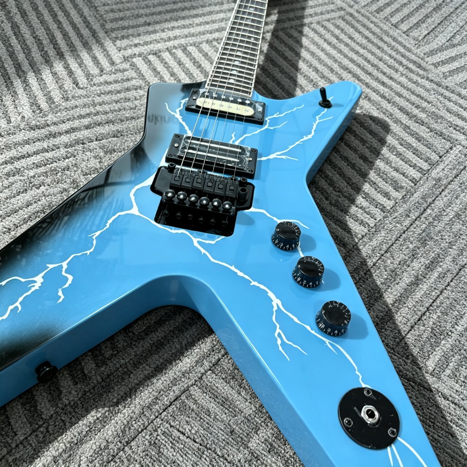 US Warehouse The Dean Darrell Dimebag Style Electric Guitar Rosewood Fingerboard