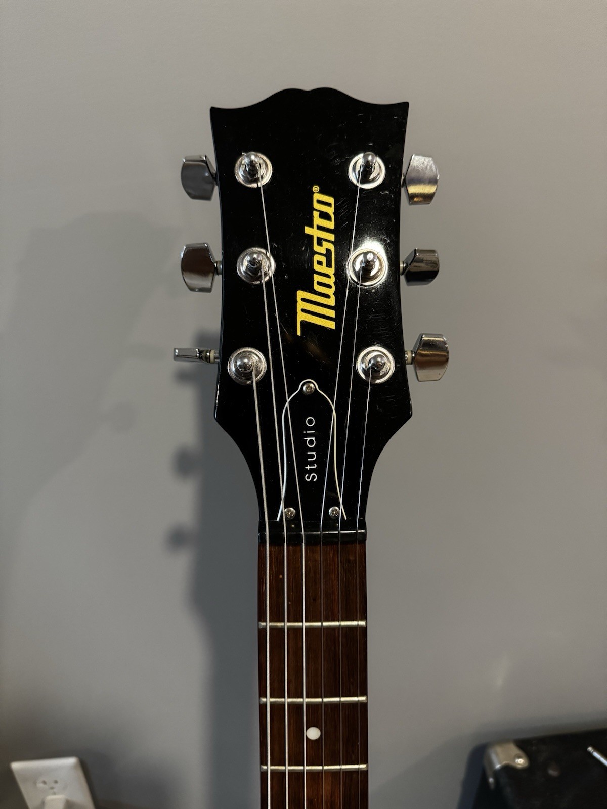 Gibson Baldwin Maestro Electric Guitar Tobacco Sunburst Black Guitar