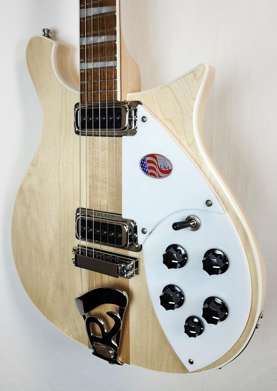 Rickenbacker 620 Maple Glo, Stereo, Gotoh Tuners, Rosewood FB, HSC