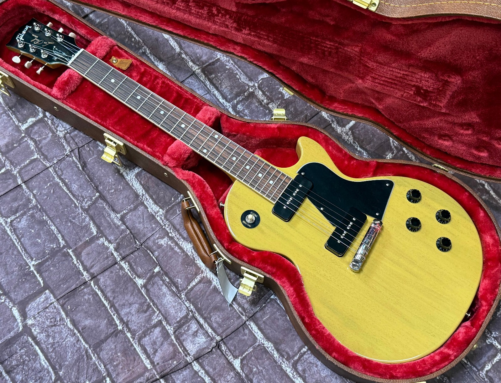 Gibson Les Paul Special P90 TV Yellow Open Box Unplayed 9lbs 5oz #177