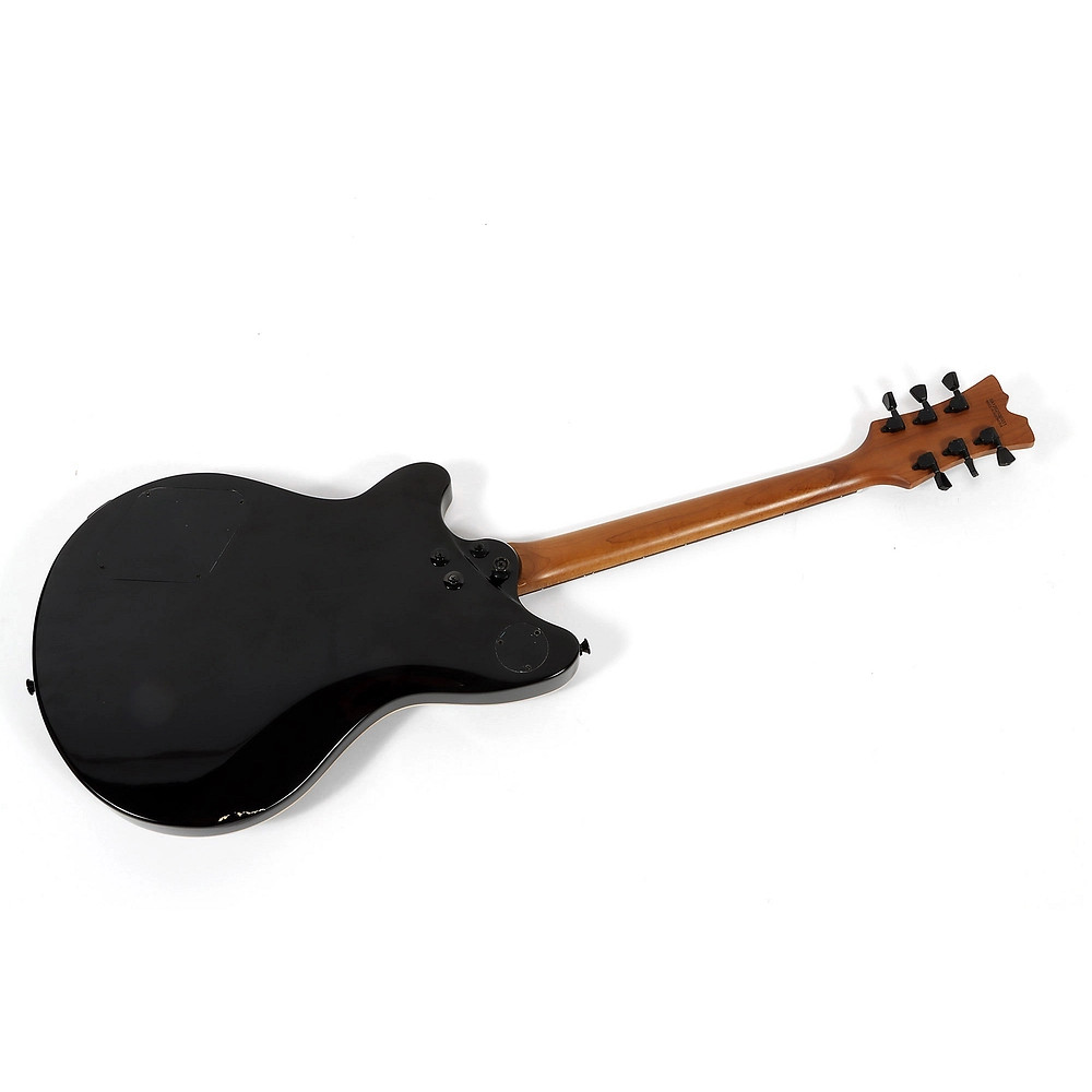 EVH SA126 Standard Electric Guitar Piano Black 197881451028 OB