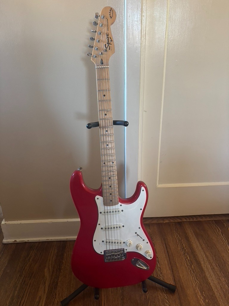 90s Squire Bullet Series Stratocaster with Fender Molded Case