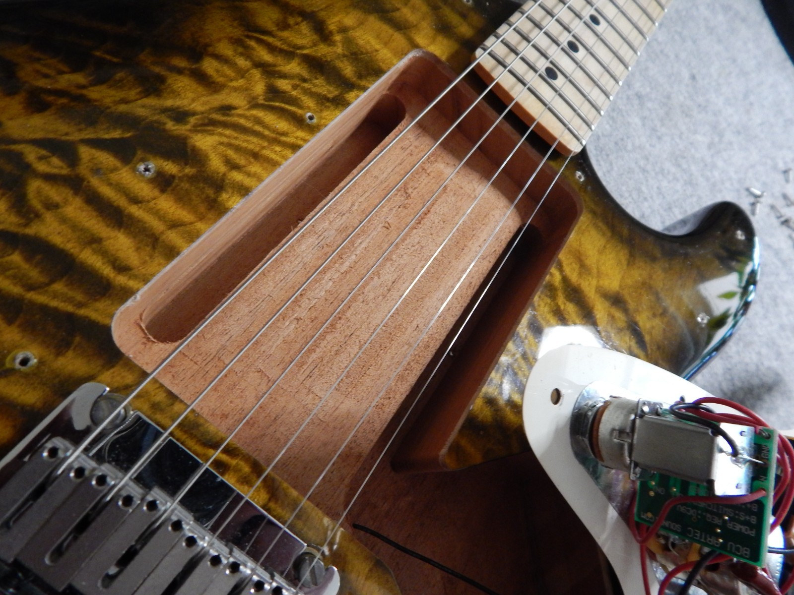 Quilted Maple Warmoth Stratocaster USA