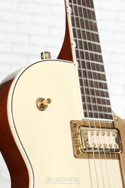 Gretsch Electromatic Pristine LTD Jet Electric Guitar with Bigsby – White Gold