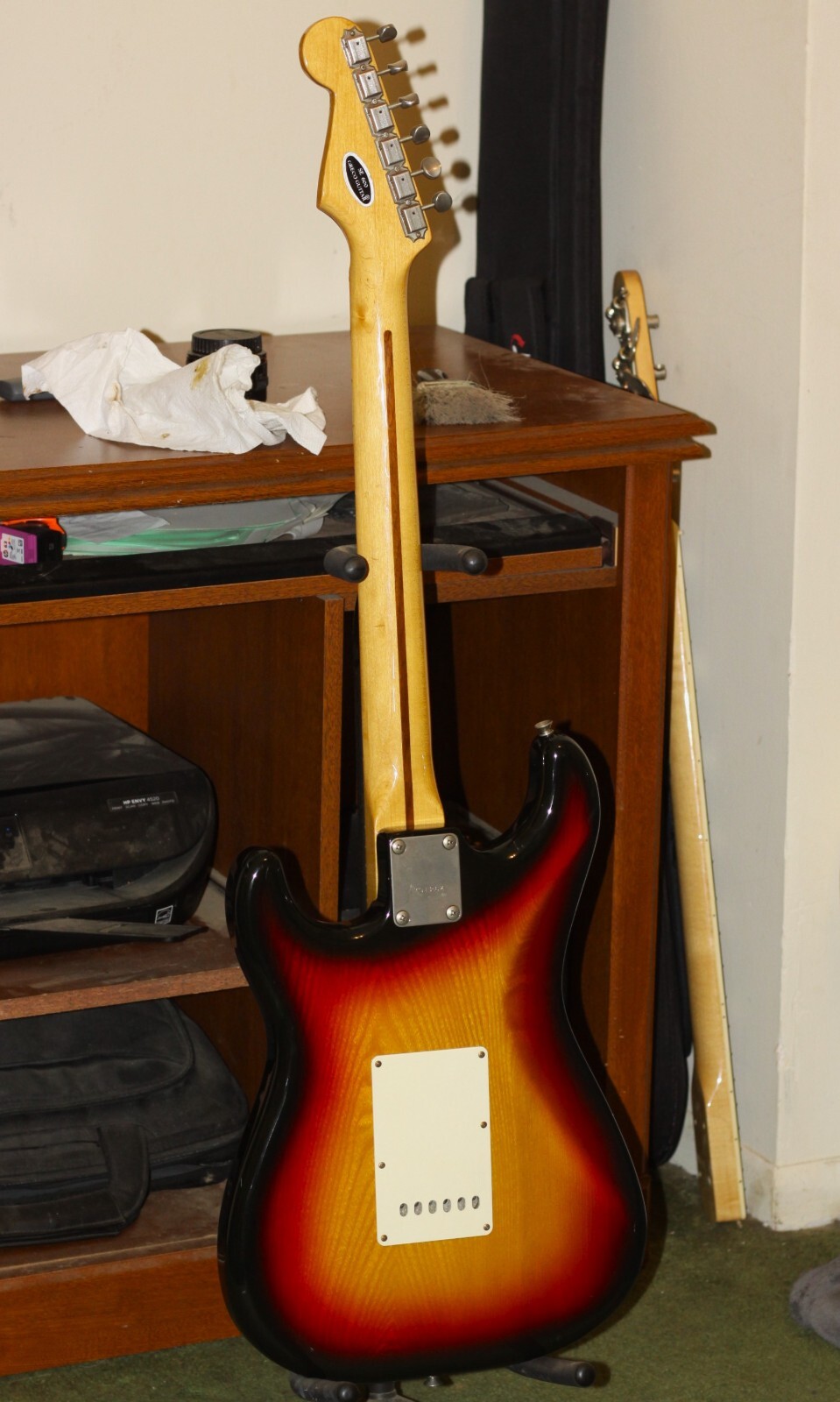 RARE 1979 Greco SE600 SUPER SOUND 1950s Stratocaster MAXON EXCEL P/Us Orig. Bag!
