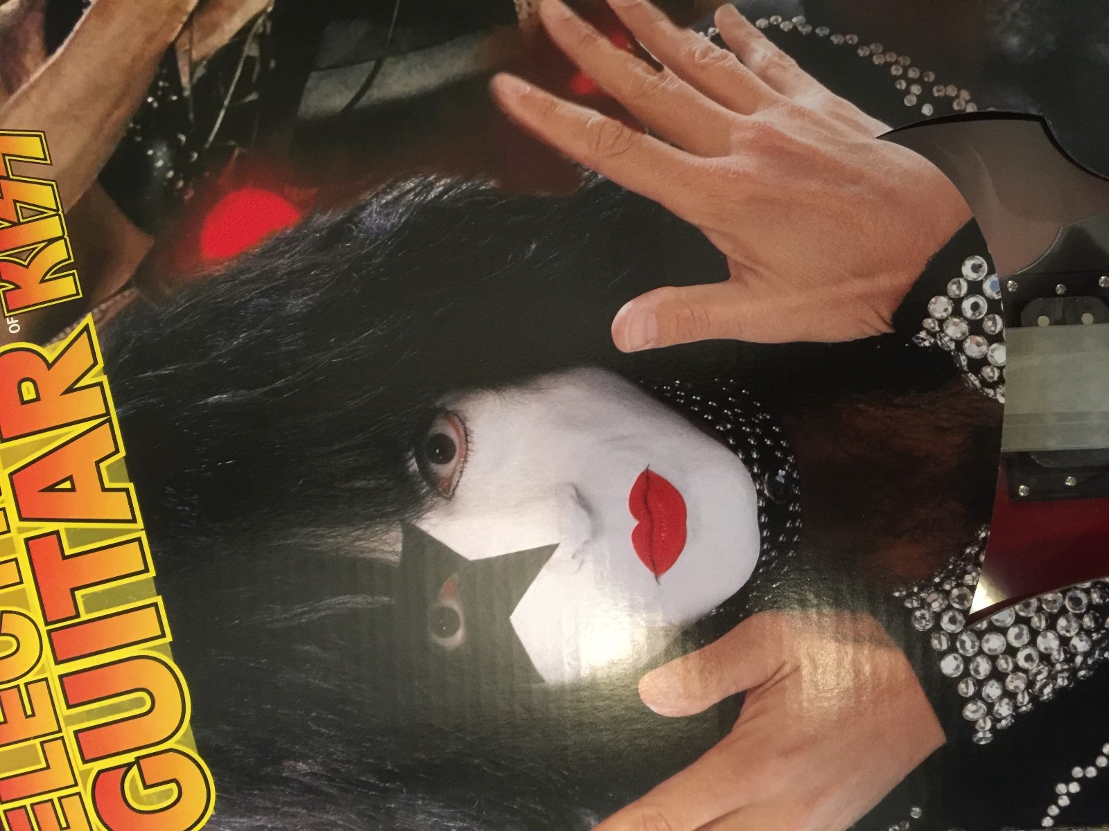 Paul Stanley Designed & Signed Red Kiss Electric Guitar – Limited Edition – Rare