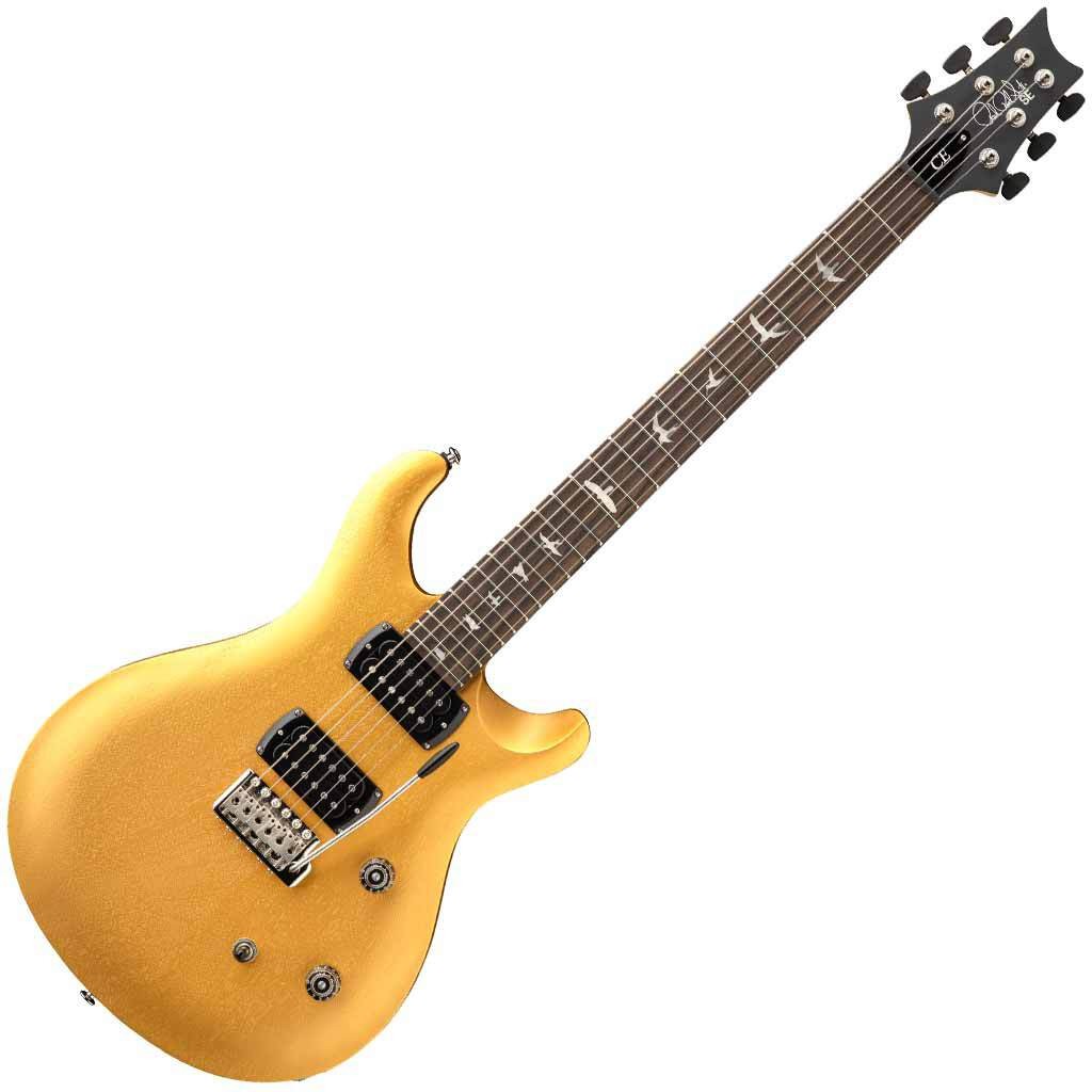 PRS SE CE 24 Standard Satin Electric Guitar – Metallic Gold