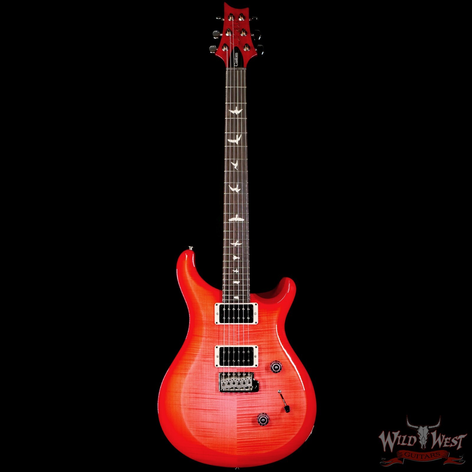 Paul Reed Smith PRS S2 Custom 24 Bonnie Pink Cherry Burst 7.45 Pounds