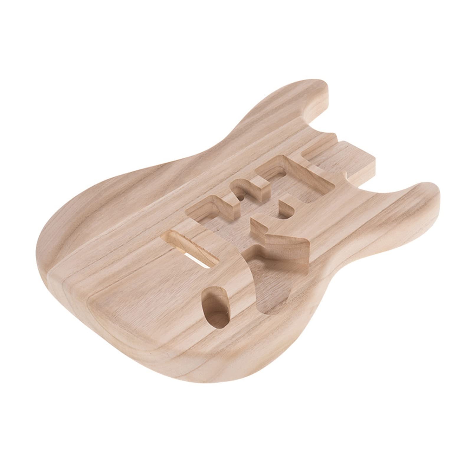 ST01-TM Unfinished Handcrafted Guitar Body Candlenut Wood Guitar Body Guitar …
