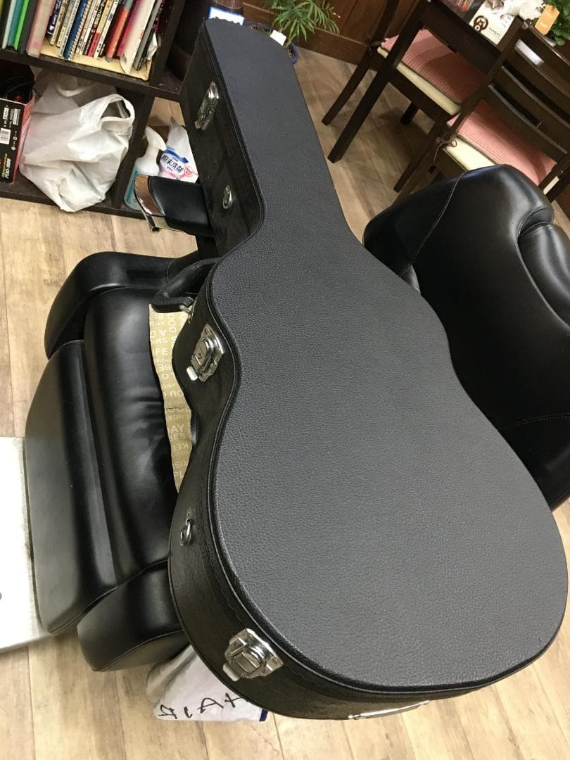 Yamaha dynamic guitar with hard case