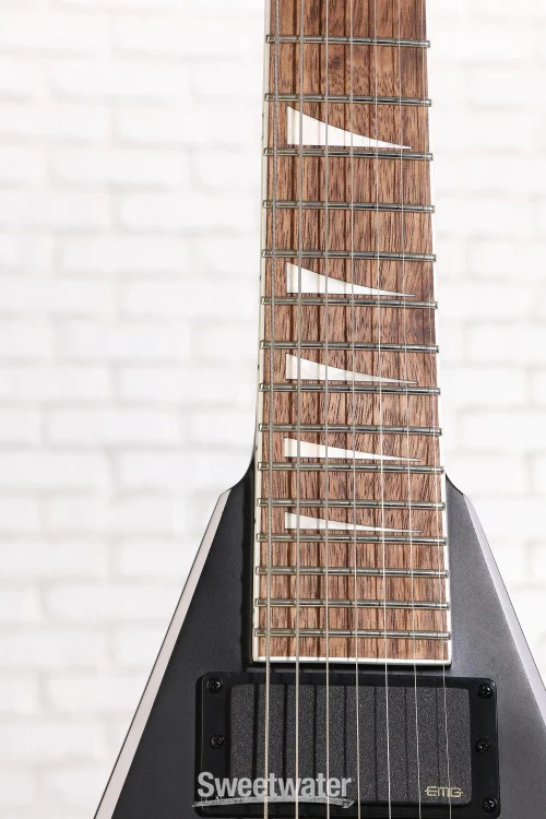 Jackson X Series Rhoads RRX24-MG7 Electric Guitar – Satin Black with Primer Gray
