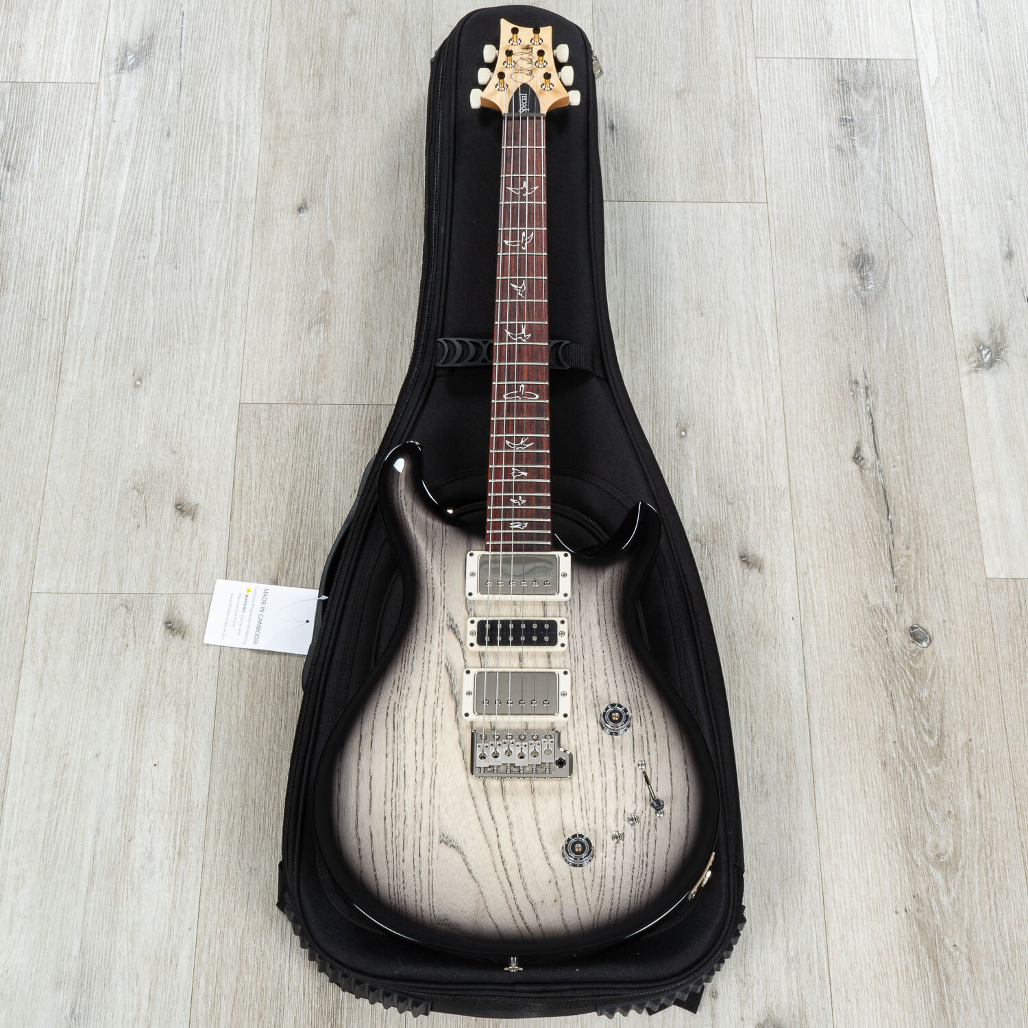 PRS Paul Reed Smith Swamp Ash Special Guitar, Rosewood, White Doghair Smokeburst