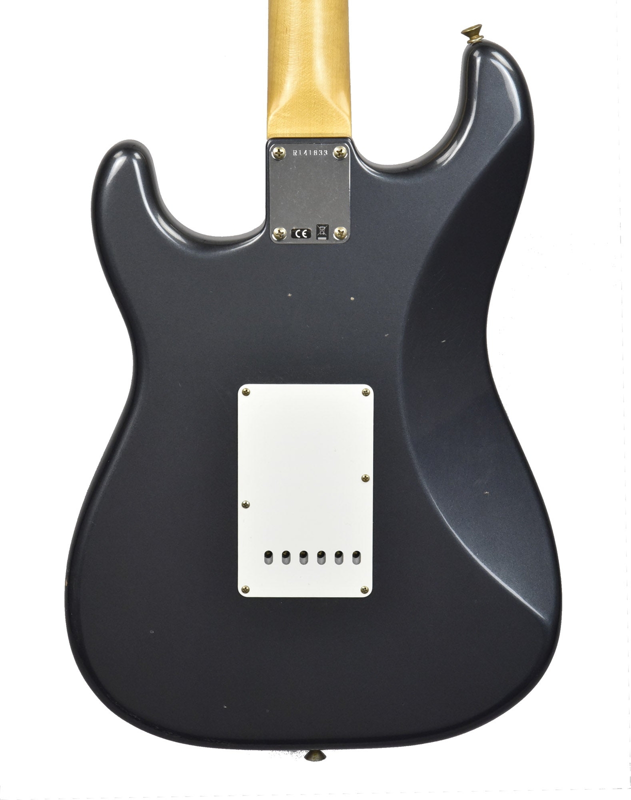 Fender Custom Shop 63 Stratocaster Journeyman Relic in Charcoal Frost Metallic