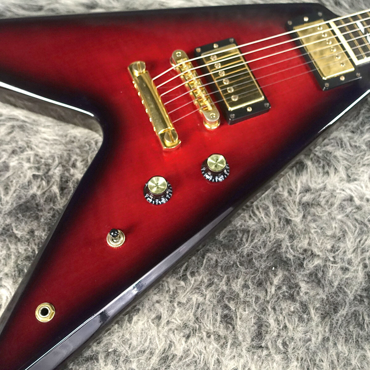 Gibson 50th Anniversary Flying V Brimstone Burst S 0117