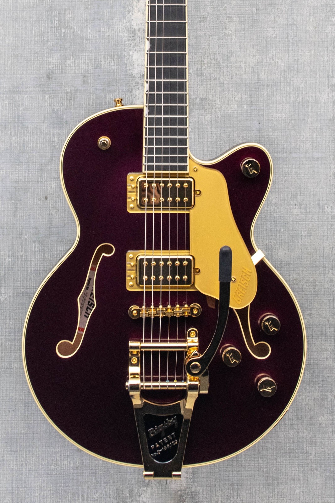 Used Gretsch Broadkaster Jr. LX Center Block with String-Thru Bigsby and Gold