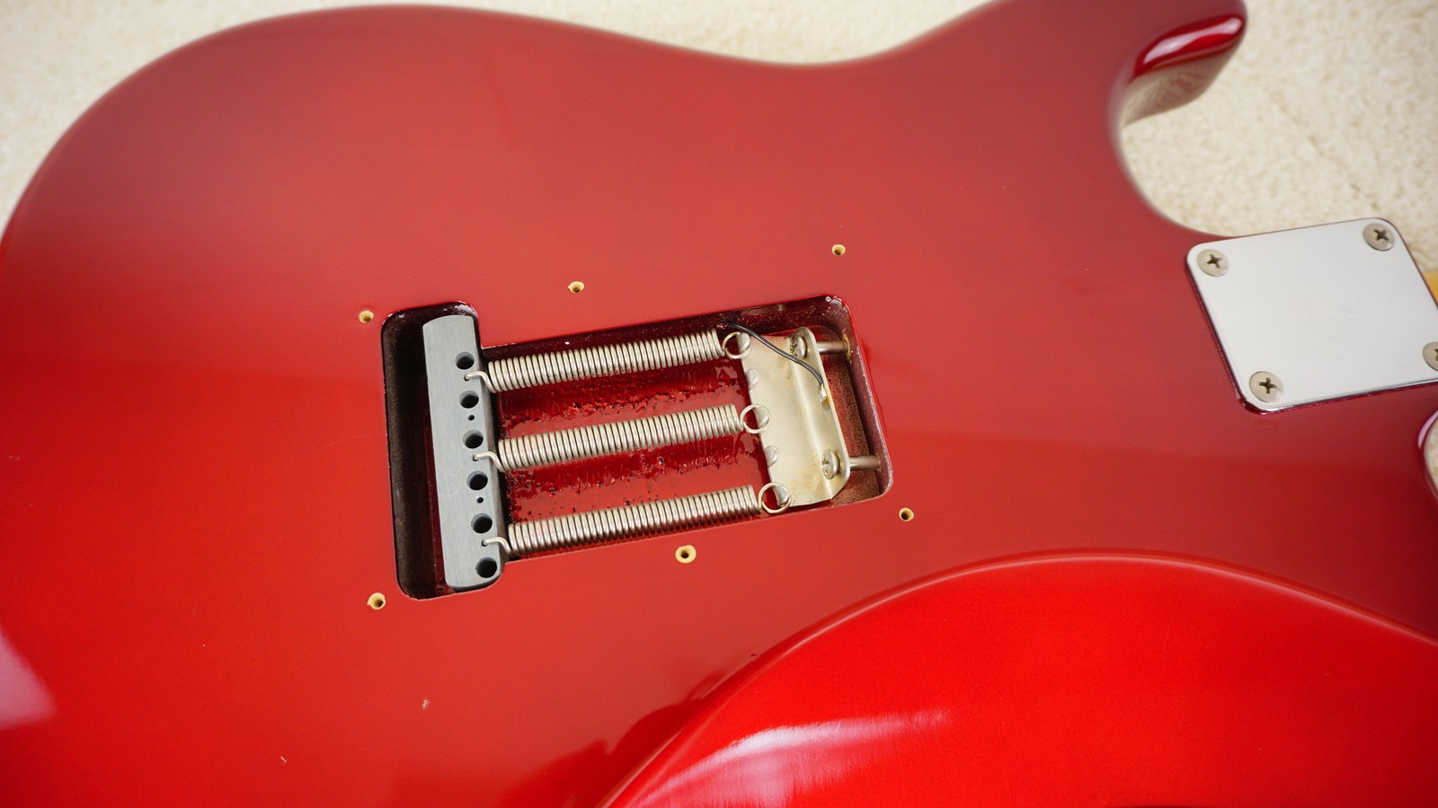 Fender Japan ST-62 Stratocaster Candy Apple Red Matching Headstock 2002–2004