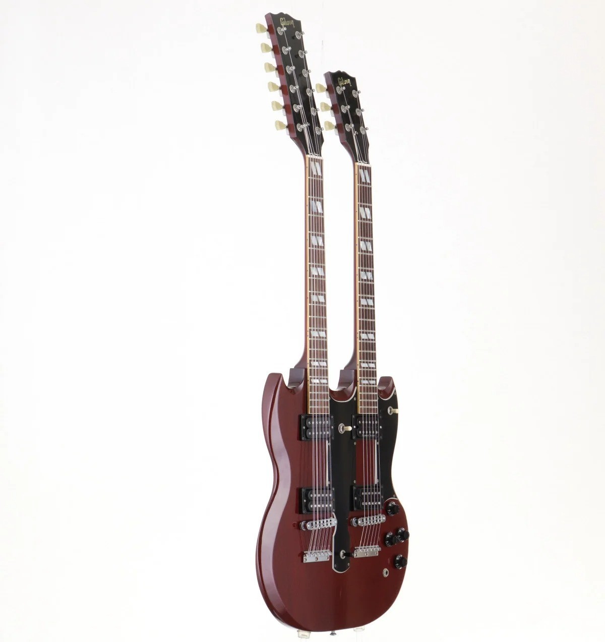 Gibson EDS-1275 Modified Heritage Cherry 1989 Double Neck Electric Guitar
