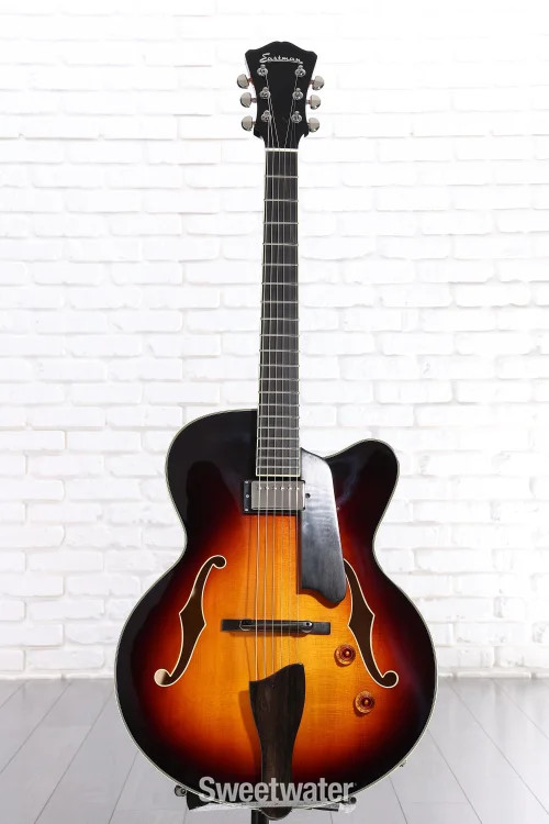 Eastman Guitars AR503CE Archtop Hollowbody Electric Guitar – Sunburst