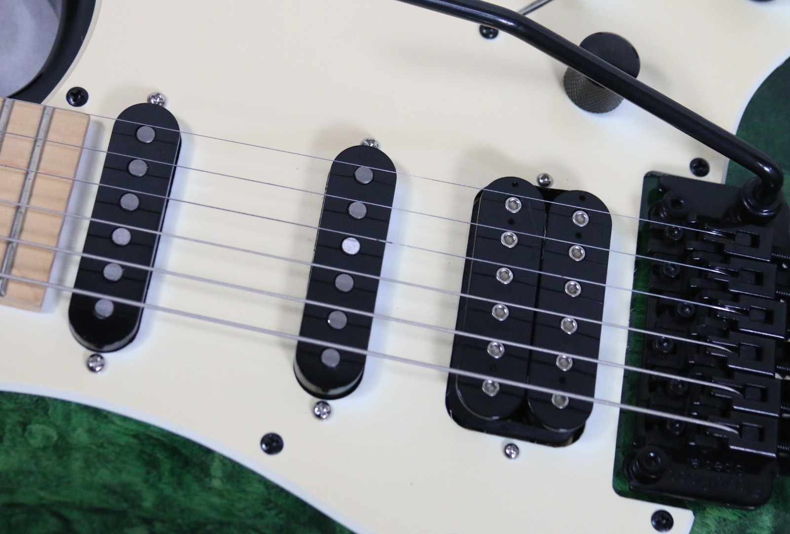 Jackson X Series Signature Adrian Smith SDXQ Electric Guitar Transparent Green