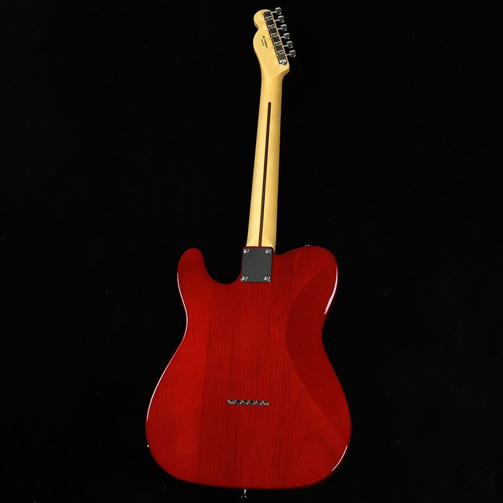 Fender 2024 Collection MIJ Hybrid II Telecaster Flame Sunset Orange Transparent