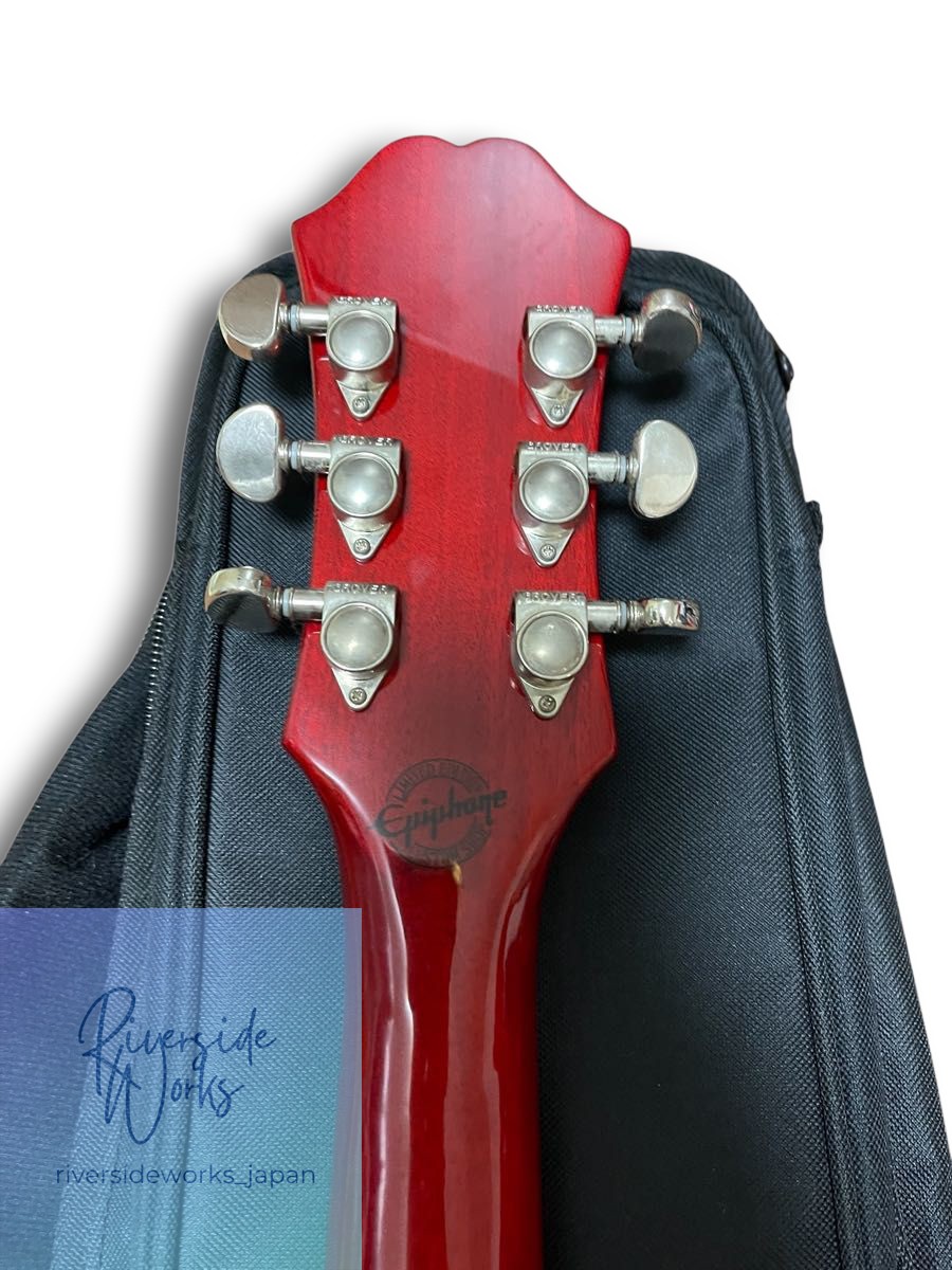 Discontinued Epiphone Semi-Acoustic Guitar Cherry DOT Studio CH ES-330 Type