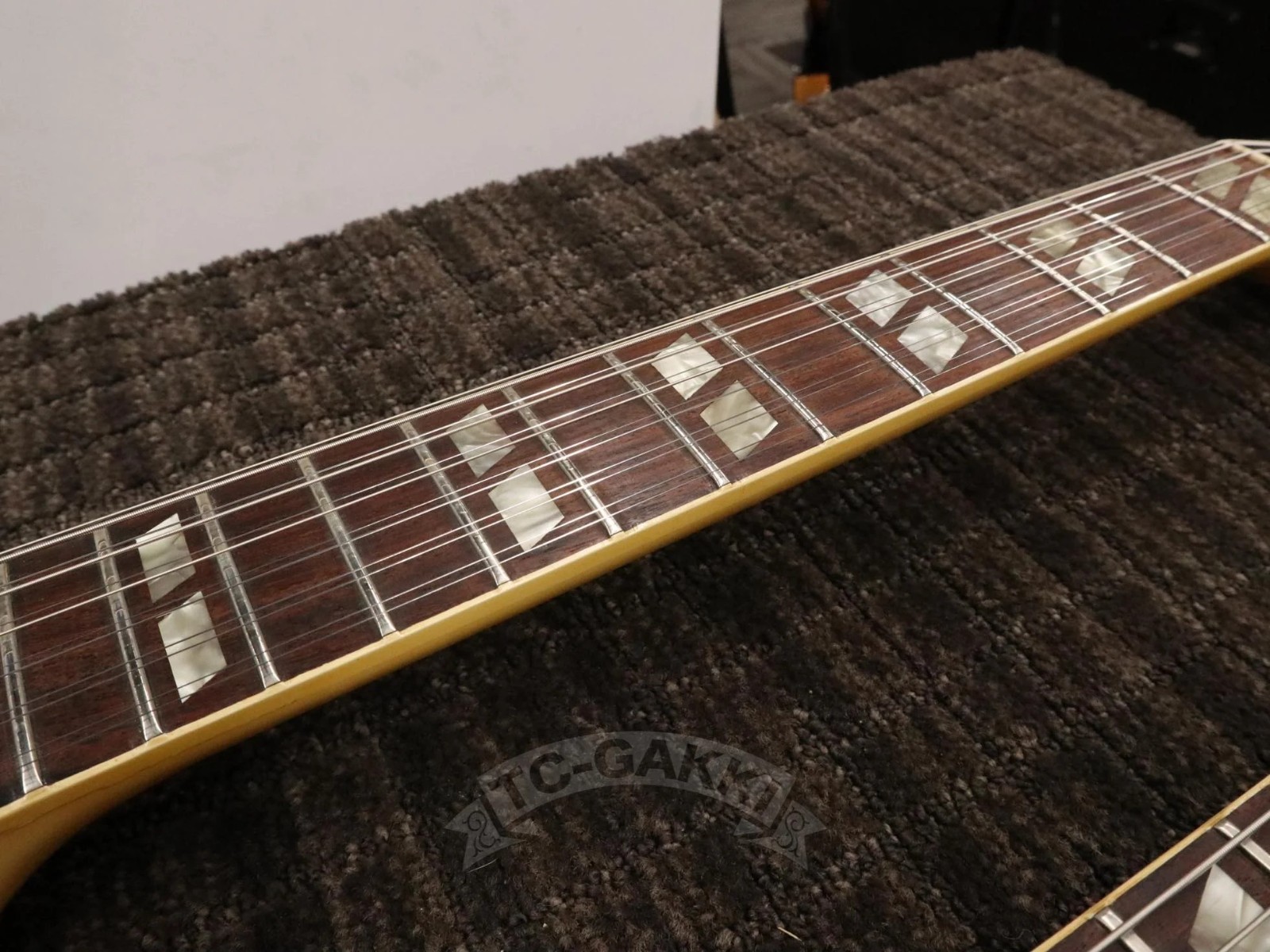 Gibson USA 1974-1975 EDS-1275 Double Neck White Authentic Vintage w/Hard case