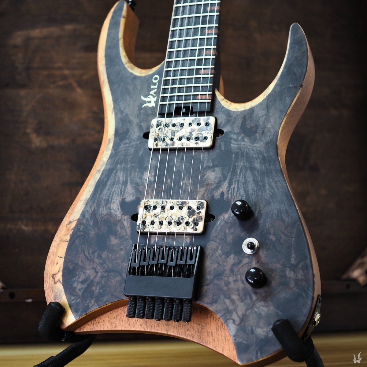 Halo MERUS 7-String Headless Guitar – Hipshot, Bare Knuckle [MADE TO ORDER]