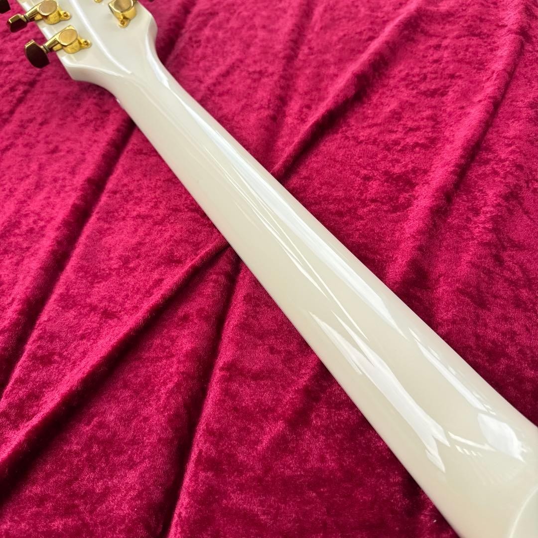 Maison Les Paul Custom LPC White Guitar