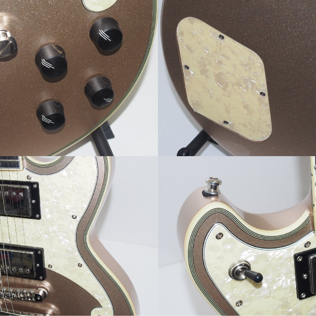 D’Angelico Deluxe Brighton Electric Guitar Wg5180 With Hard Case No.YG878