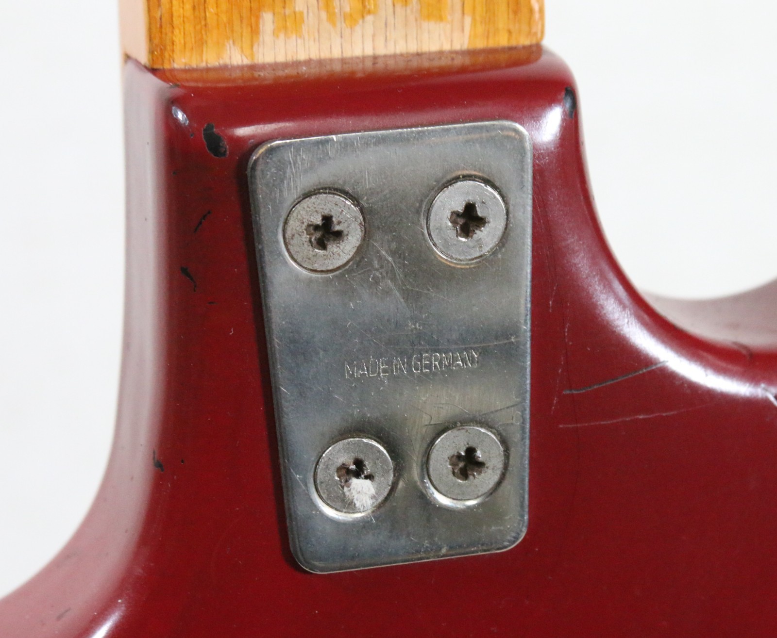 Framus Strato Super 5/155-52 Vintage Germany Electric Guitar 1967 Red – WOW!