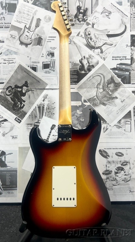 Fender Custom Shop 1960 Stratocaster Journeyman Relic -3 Color Sunburst- 2024USE