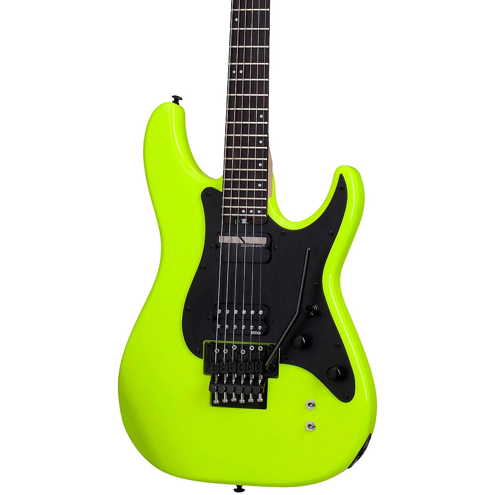 Schecter Sun Valley SS FRS Electric Guitar Birch Green Black Pickguard
