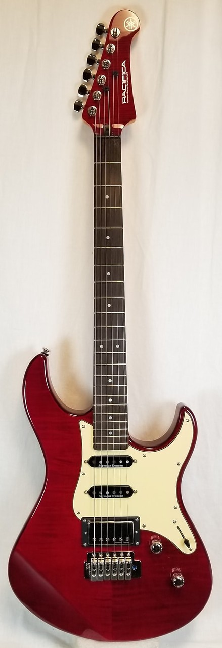 Yamaha Pacifica PAC612VIIFMX Double Cutaway Flame Maple Top H/S/S Electric Guita