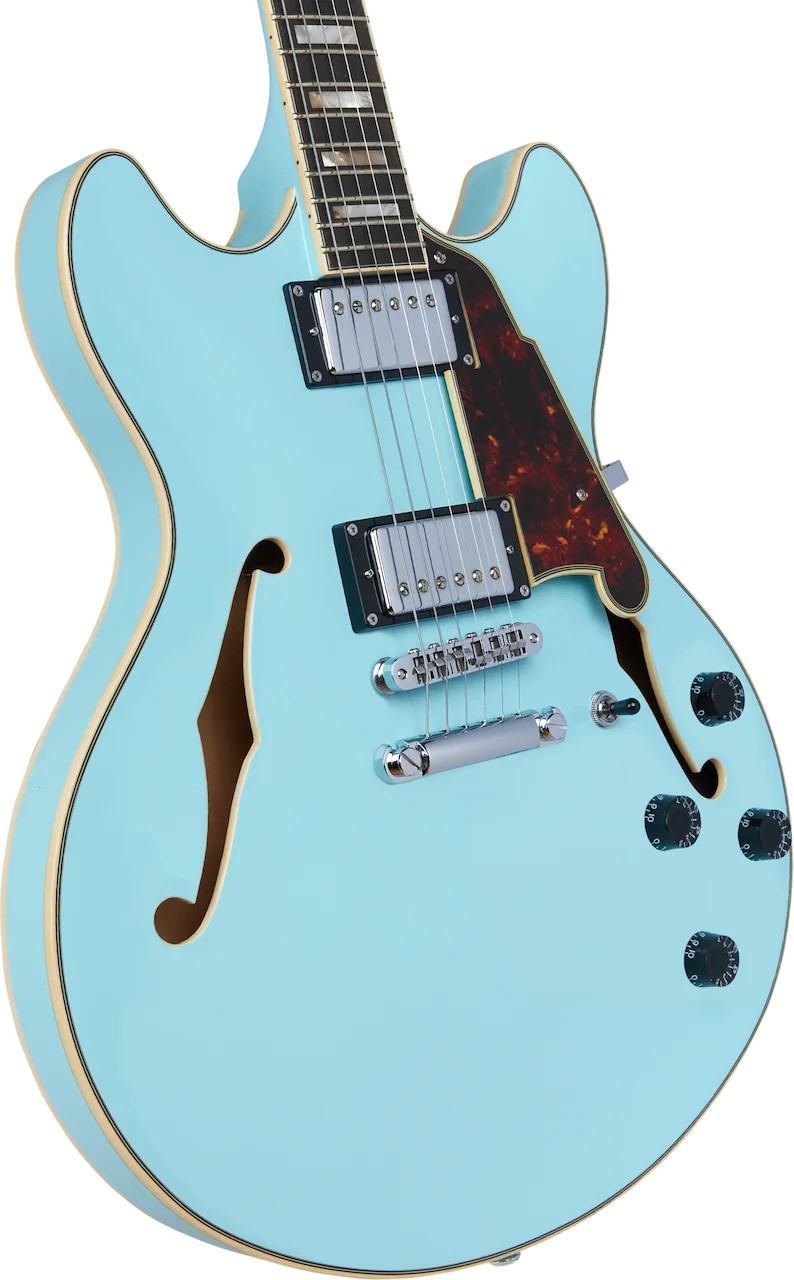 D’Angelico Premier DC Electric Guitar – Sky Blue (2022)