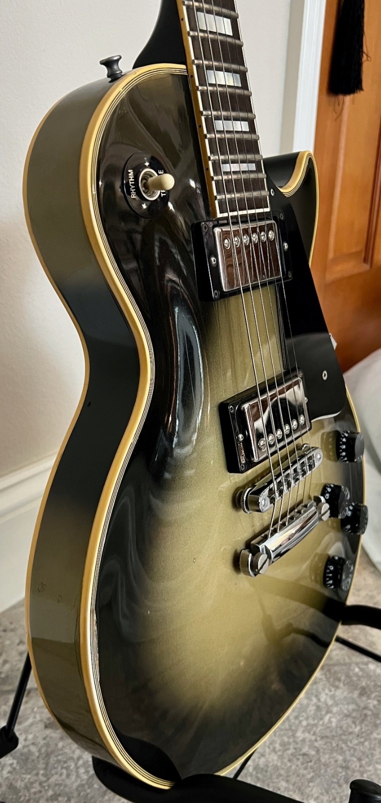 1984 Gibson Les Paul Custom Silverburst
