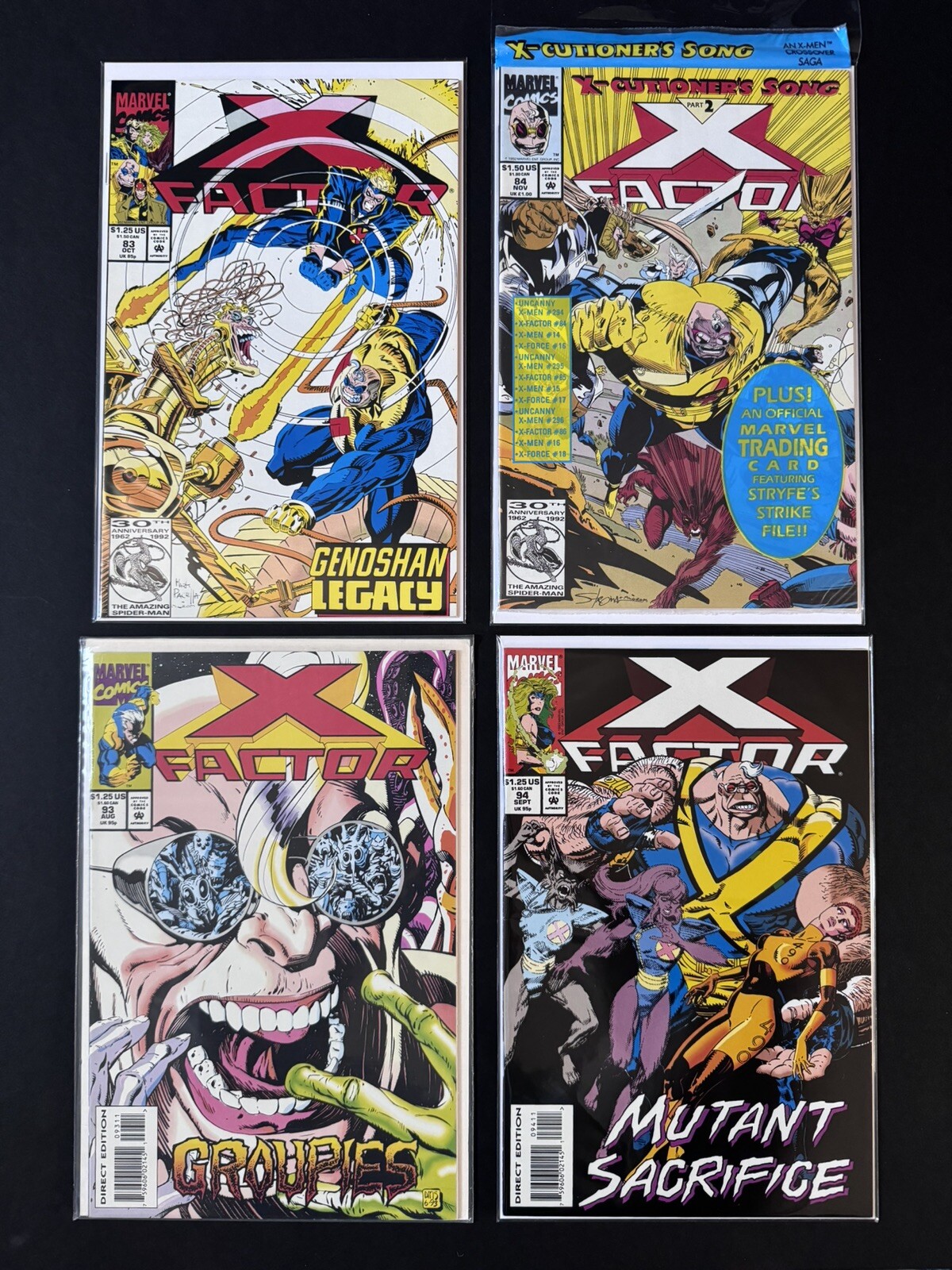 X-Factor #1-111 | Lot of 30 | 1st Apocalypse | 1986-1995 Marvel Comics