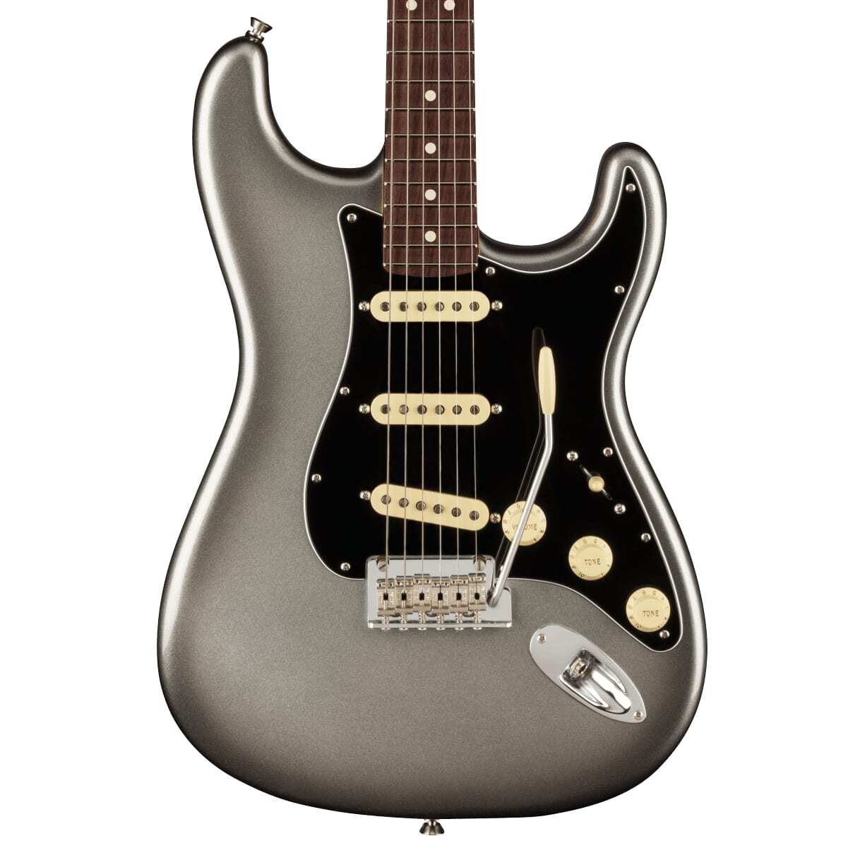 Fender American Professional II Stratocaster – Mercury with Rosewood Fingerboard